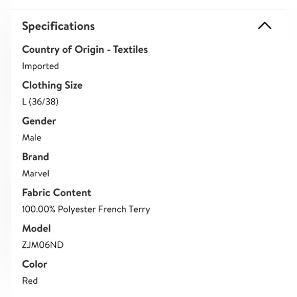 MEN’S Marvel Bar Logo Sleep Shorts NWT - Picture 5 of 5